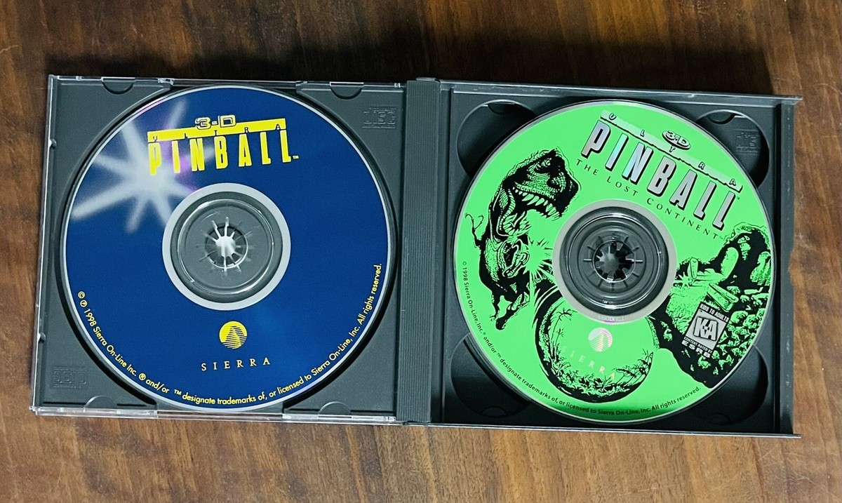 その他 3D ULTRA PINDBALL PC BIG BOX 3D Ultra Pinball Collectors Edition PC 4-DISC (1998) | eBay