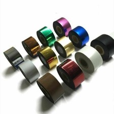 HOT STAMP STAMPING MACHINE PRINGING FOIL ROLL 12color 120M GILT PAPER US Stock