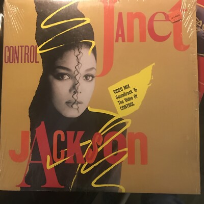 Janet Jackson: Control: Vinyl 12'' 45 rpm Single: Side A: NM, Side B: EXC+ to NM