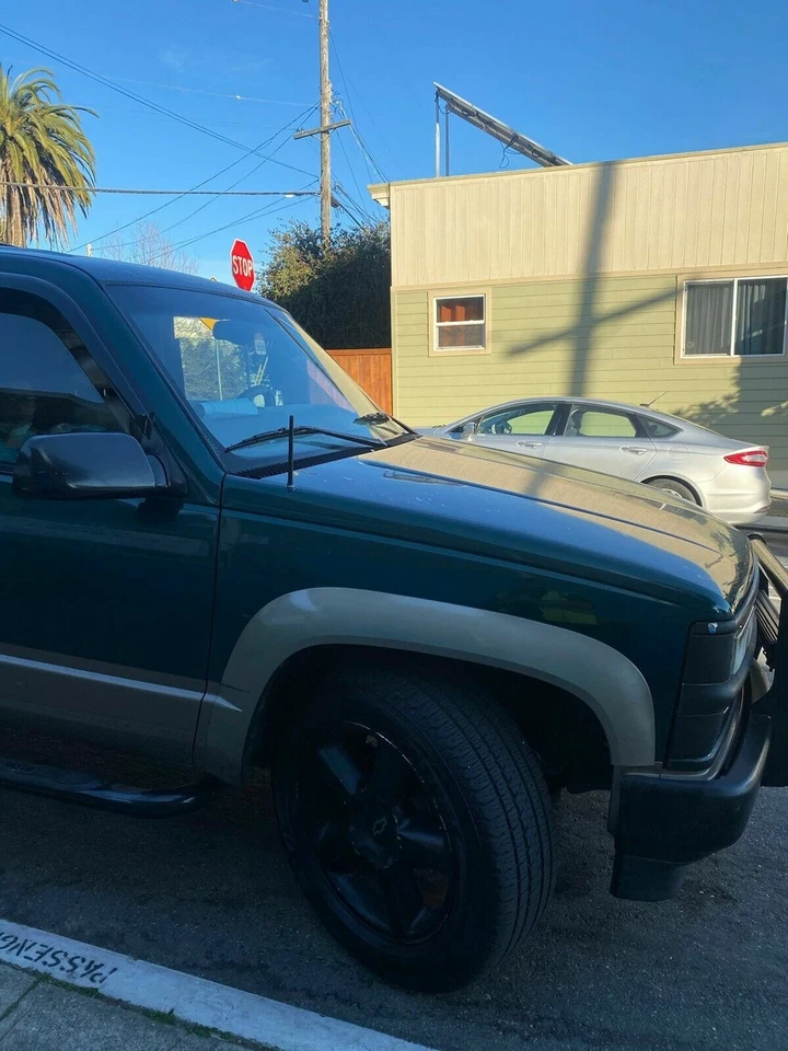 Mástil de antena negro corto de 6 3/4" radio AM/FM para Chevrolet Tahoe 1992-2006 Foto 4 de 4