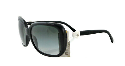 New CHANEL CH 5171 501/3C 60mm Black Butterfly Sunglasses Italy 