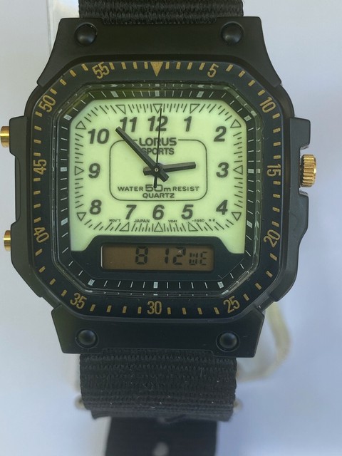 vintage lorus watch for sale