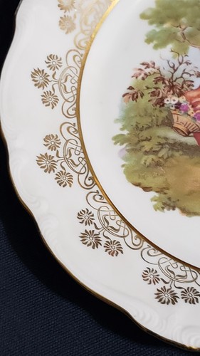 Adams Calyx Ware Singapore Bird #2744 Salad Plate - Picture 2 of 7