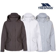 Dlx Womens Waterproof Jacket Raincoat With Packaway Hood Female Hannah