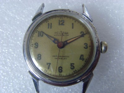 DELBANA 17Jewels used Manual Watch Vintage