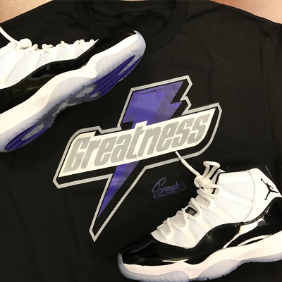 Shirt Match Jordan 11 Concord - Greatness Tee Shirt