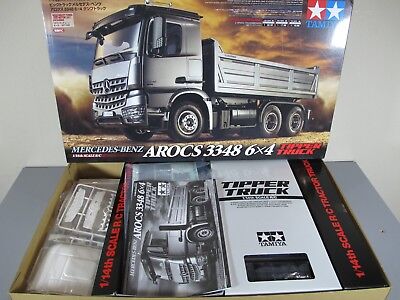 New Tamiya 1/14 R/C Mercedes Benz Arocs 3348 6X4 Semi Tipper Tractor Truck 56357 | eBay
