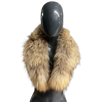 COLLO IN DI PELLICCIA PER GIACCHE IN PELLE NATURALE SCALDACOLLO