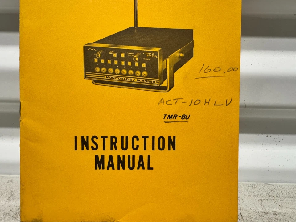 Regency MONITORADIO RECEIVER Model TMR-8U INSTRUCTION MANUAL - Image 3 of 4