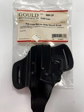 Belt Slide Holster With Thumb Break