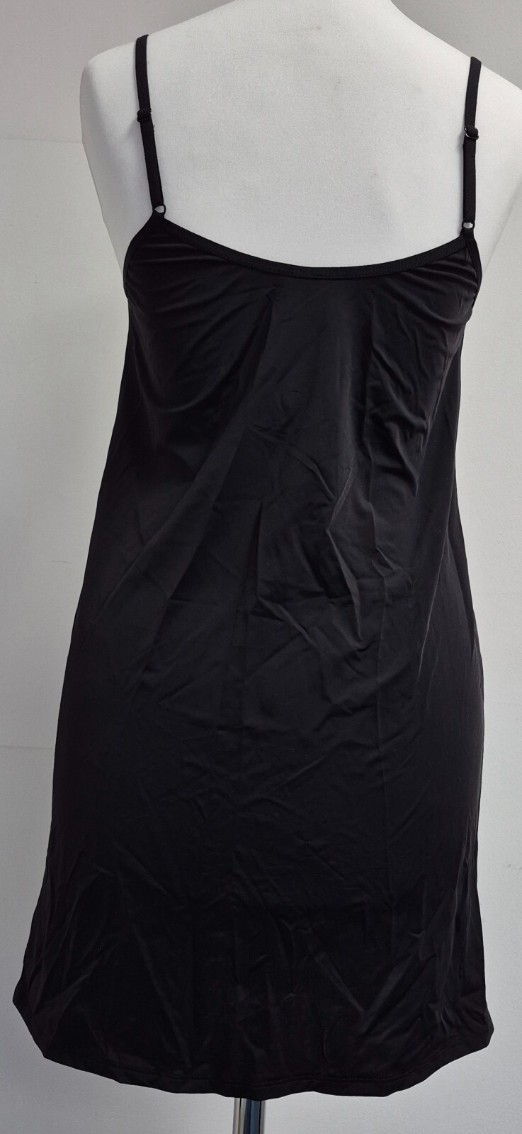 Gaspe Chemise Slip  Size 10 Black NWT image 2
