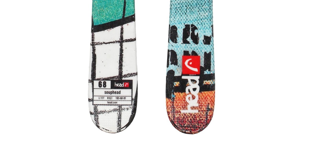 RECONDITIONNE - Ski Junior Head Souphead + Fixations HEAD