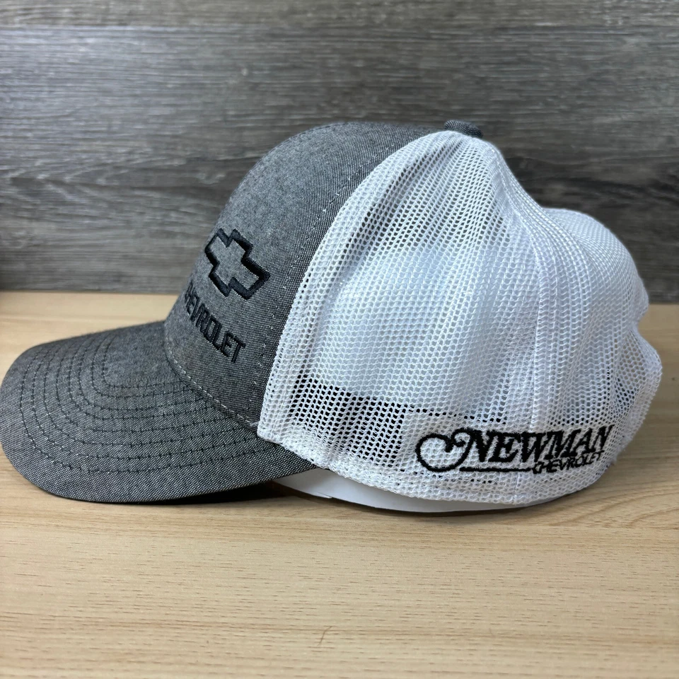 Gorra Chevrolet Gorra Correa Trasera Gris Coches Camiones Exterior Ajustable Foto 4 de 4