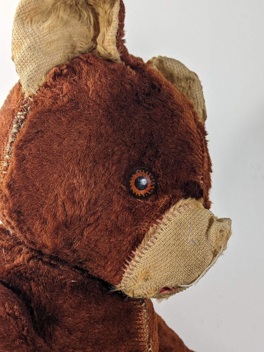 ヴィンテージ　Ideal toys テディベア Vintage Ideal Toy Corp Articulated Teddy Bear, Brown, 14