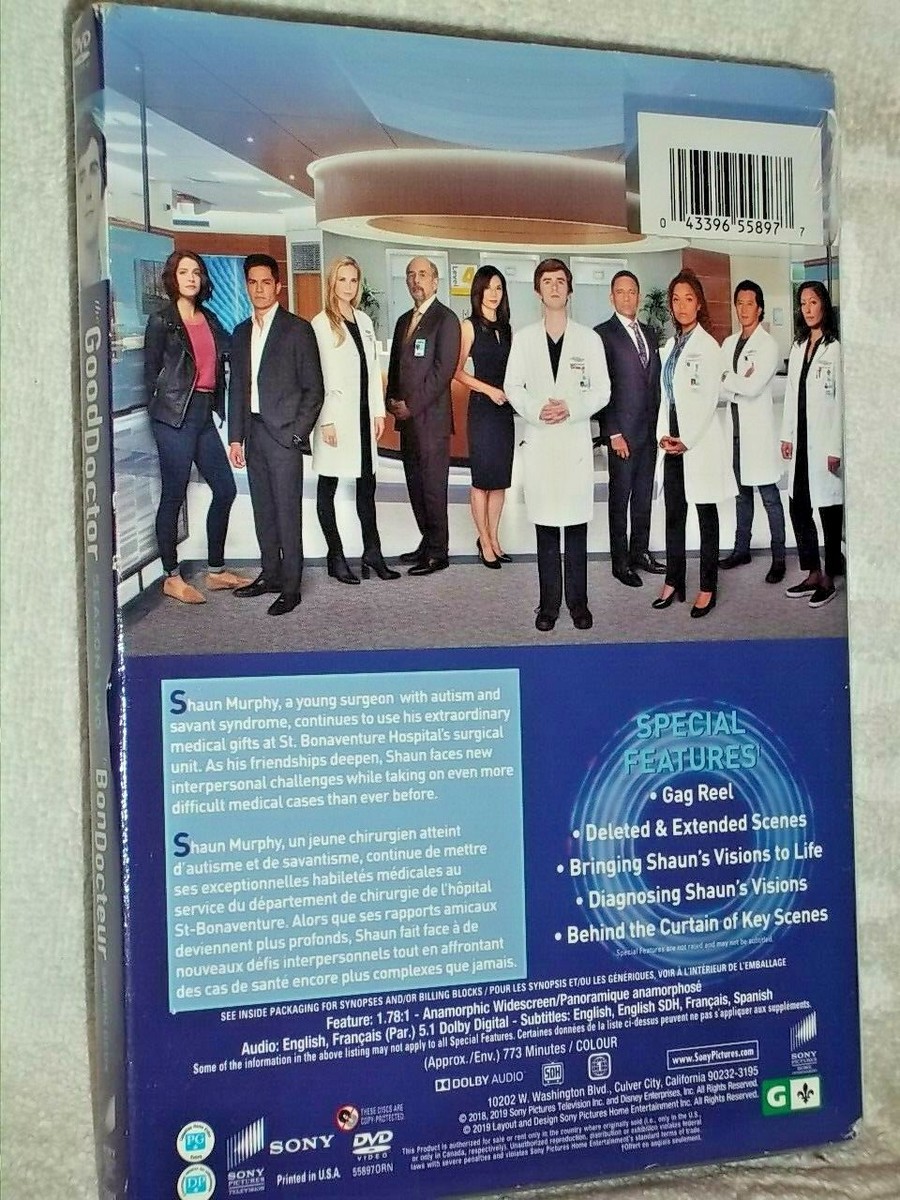The Good Doctor Season 2 (DVD, 2019) NEW Freddie Highmore Richard