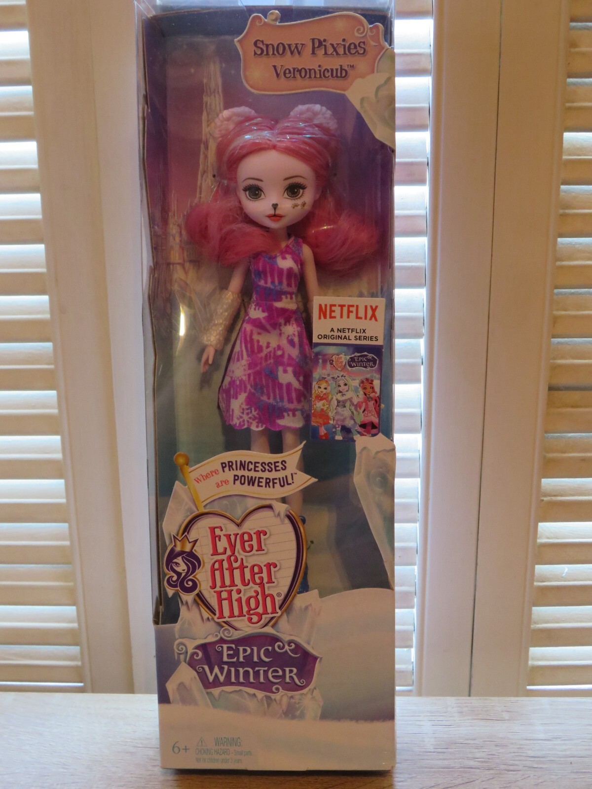 NEW Ever After High ~ Epic Winter Snow Pixies VERONICUB Doll New In Box 2015