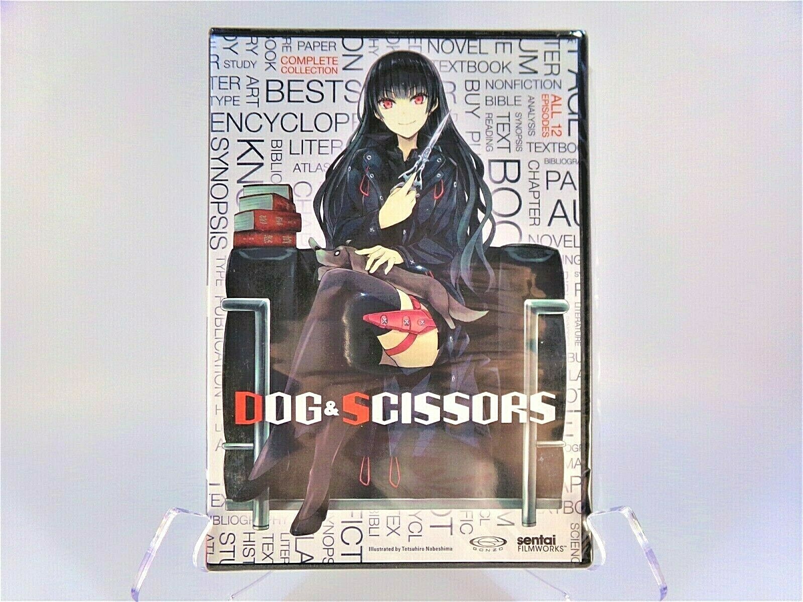 Dog & Scissors Complete Anime Collection (DVD, 2014, 3Disc Set) OUT OF