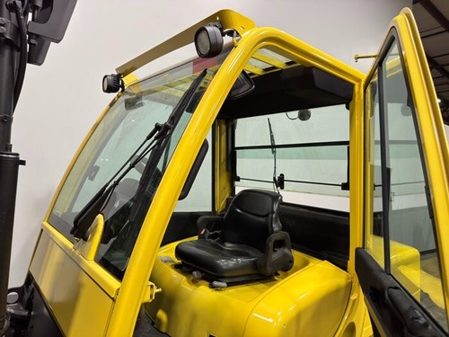 2009 HYSTER H100FT 3 STAGE 10,000LB PNEUMATIC DIESEL FORKLIFT STK 15603 - Picture 7 of 12