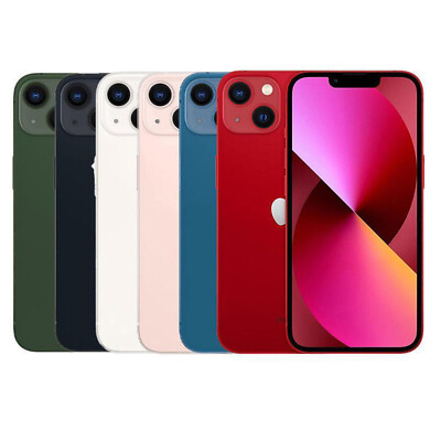 NEU Apple iPhone 13 (5G) 128GB/256GB Ohne Vertrag Smartphone Alle Farben 6.1''