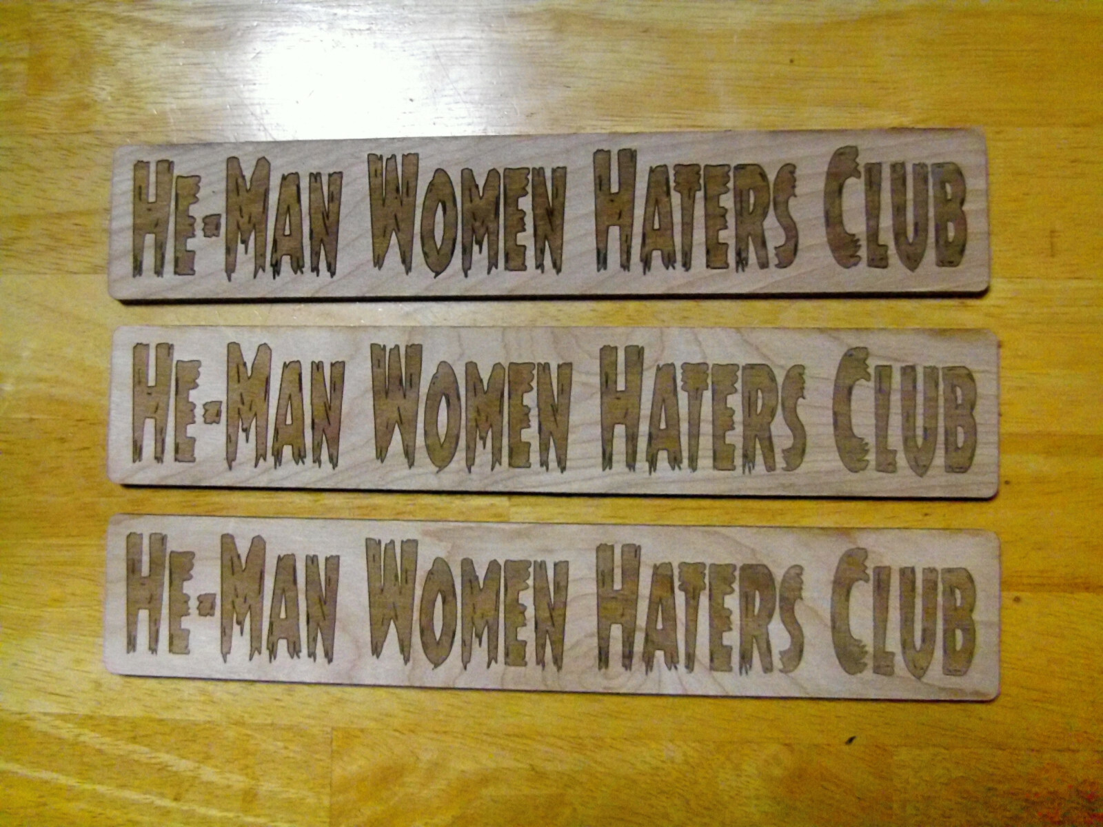 He-Man Woman Haters Club Sign - Little Rascals Oath Our Gang Man Cave ...