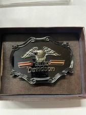 Vintage HARLEY DAVIDSON Belt Buckle  RAINTREE Made in the U.S.A NIB