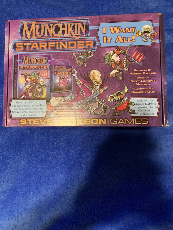 Munchkin Starfinder I Want It All Game Sealed