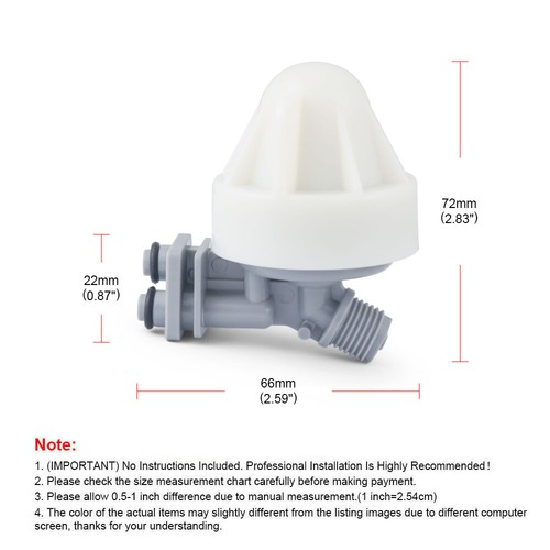 7187065 7214969 7165704 Nozzle and Venturi Assembly For Kenmore Whirlpool Water - Picture 2 of 7