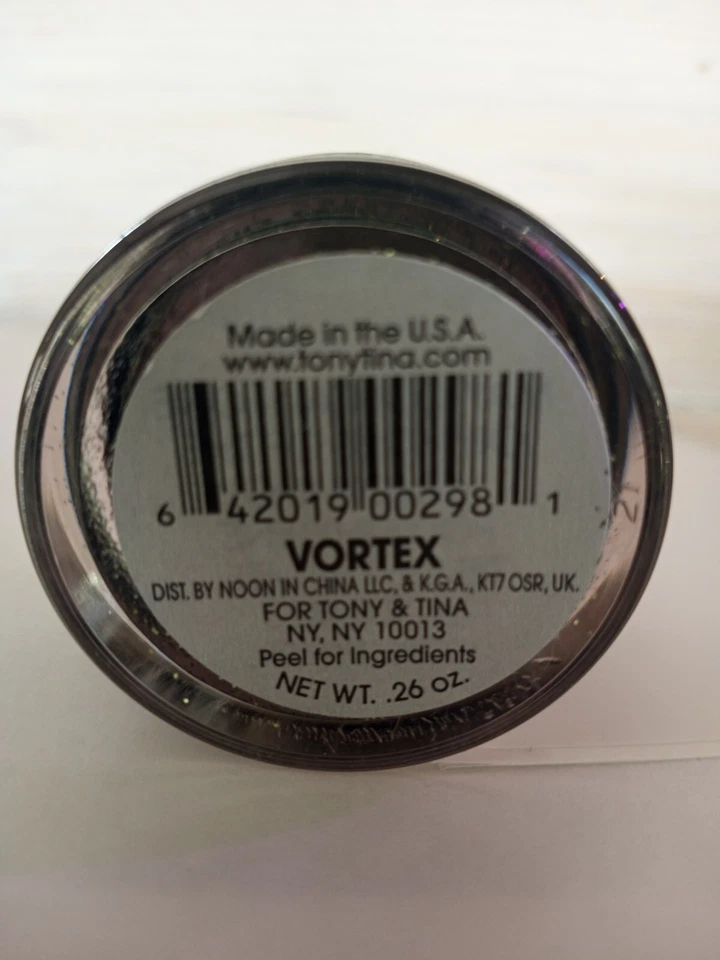 NEW - Tony & Tina Cosmic Lights loose glitter powder eye color vortex green - Image 2 of 3