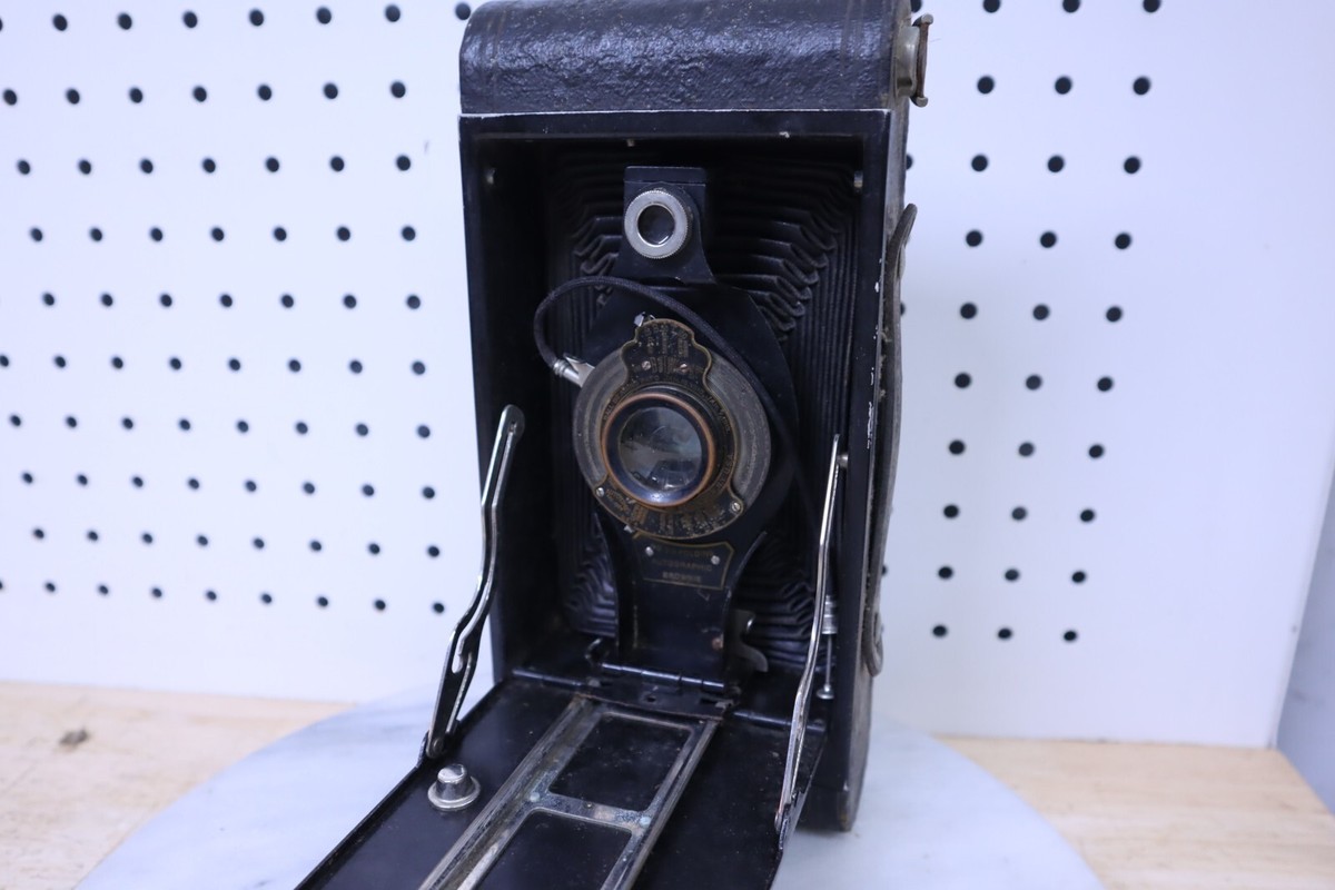 Used Antique Kodak No 3A Folding Autographic Brownie Rapid