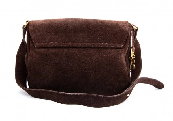 Bolso de Hombro Sonia Rykiel Gamuza Marrón Mujer Bolso Original Popular JPN Vin Foto 4 de 4