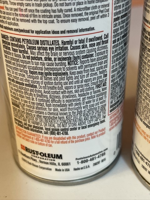 Rustoleum Peel Coat Custom Shop Top Coat Effects Silver Flake 297341 