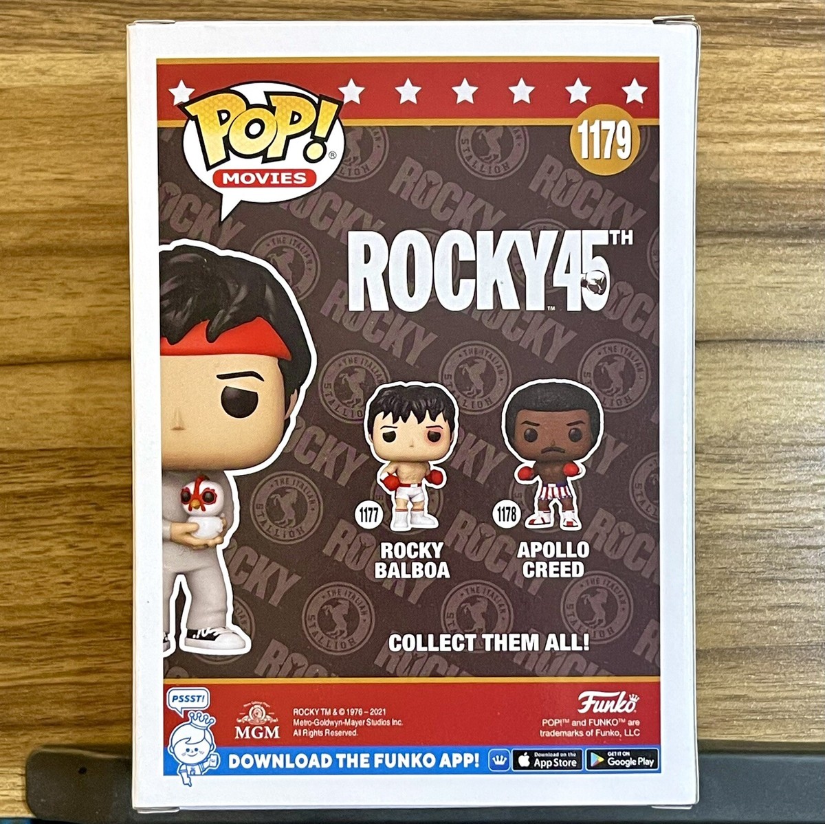 Funko Pop! ロッキー・バルボア & アポロ・クリード セット Amazon | Funko POP! 映画: ロッキー45周年記念3点セット