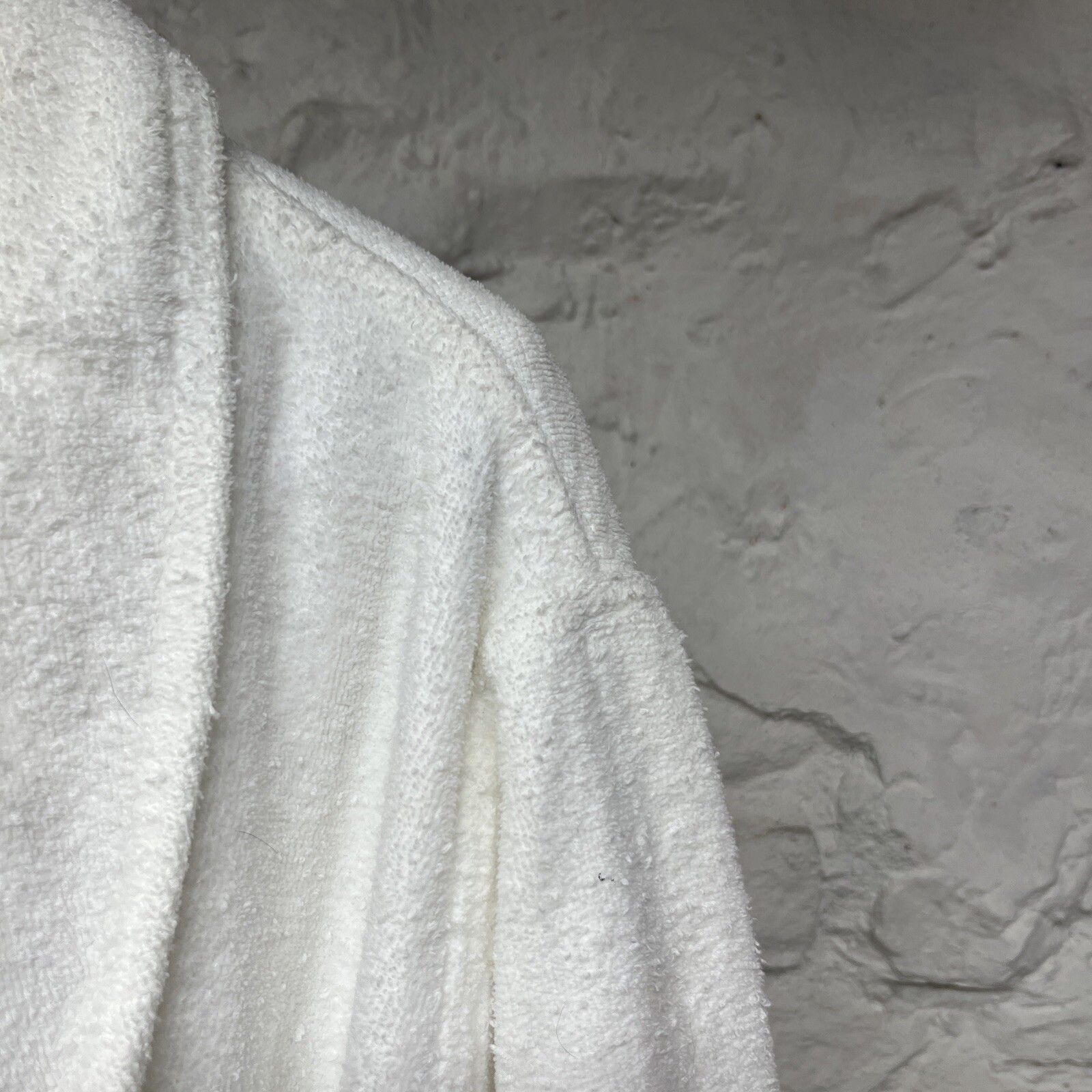 Ritz Carlton Plush Cotton Adult Bath Robe White Cotto… - Gem