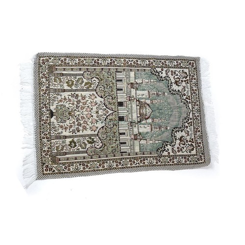 AU Islamic Prayer Mat Muslims Mat Thick Soft Prayer Rug for Eid Travel Ramadan - Picture 15 of 50