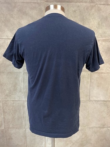 Karl Lagerfeld Paris Men's Graphic T-Shirt Dark Blue Size M - Picture 3 of 6