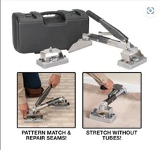 Crain Tools #514 Mini Stretcher with Seam Attachments & Case New