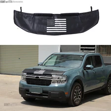 Pu Leather Hood Bra Bug Deflector Guard Protection Fit For Ford Maverick 2022-23