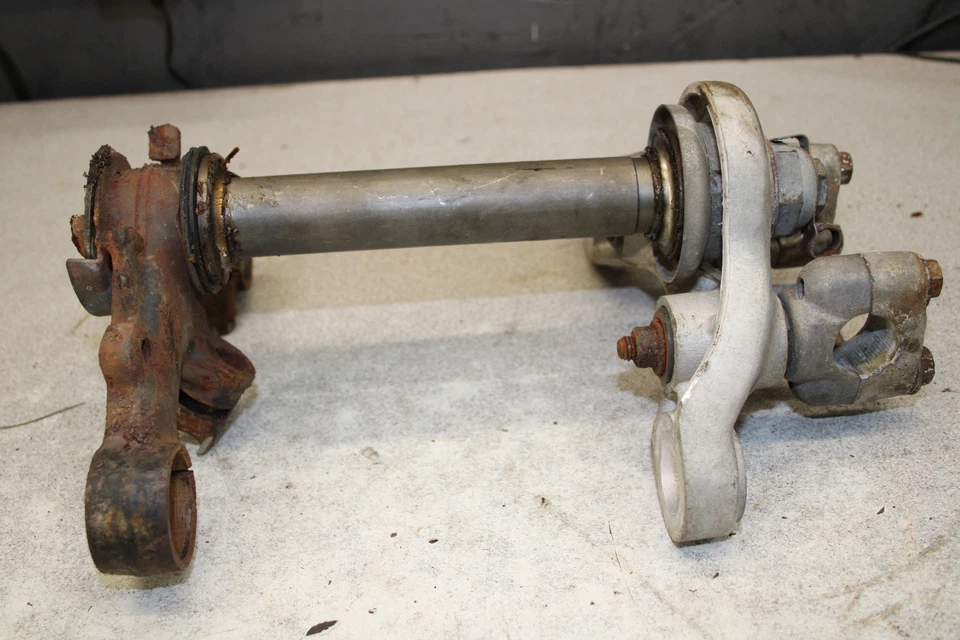 1969 Honda CB175 Super Sport FRONT FORKS CLAMP TRIPLE TREE STEM K7-4912.VI - Image 3 of 4