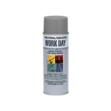 Krylon 4418 General Purpose Industrial Work Day Enamel Aerosol Paint Gray Primer