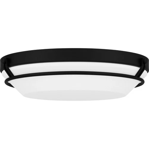 Quoizel DNB1616 Dunbar 16"W LED Flush Mount Ceiling Fixture - Nickel - Picture 9 of 12