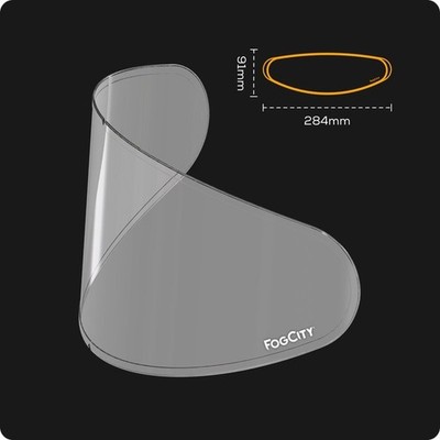 Fog City Easy Anti-fog Lens Insert Medium Full Face Visors