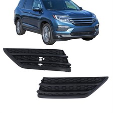 Left Right Fog Light Covers for Honda Pilot 2016-2018 71102TG7A00 71107TG7A00