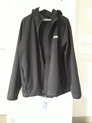 Jack Wolfskin Mountain Hill  Hoodet Black XXL