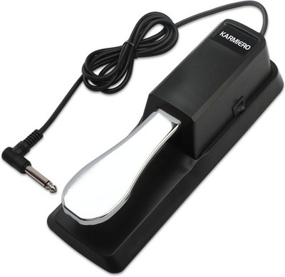 Sustain Pedal for Keyboard Universal, Premium Sustain Pedal, Piano Pedal for Key