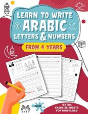 Learn to write arabic letters  numbers: great learning fun for boys and girls f