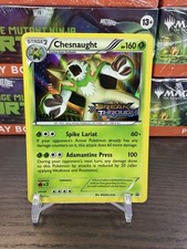2015  Pokemon Chesnaught XY68 STAFF Prerelease BlackStar Promo on eBay