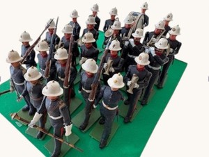 Soldats De Plomb GOOD SOLDIERS - Royal Marines Band - 12 Pièces En Boîte - Angleterre
