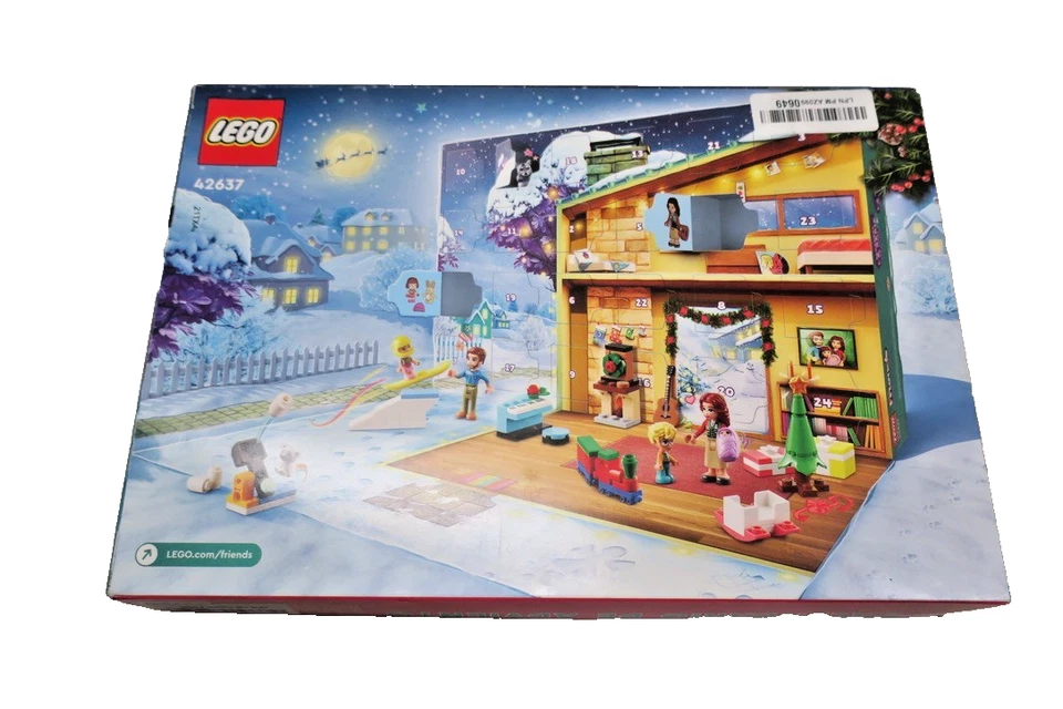 LEGO Friends Christmas Advent Calendar - 41706 - New but Box Has Damage - Image 3 of 4