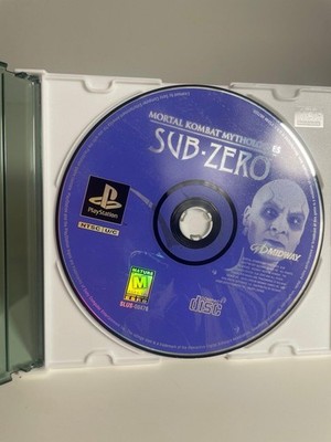 Mortal Kombat Mythologies Sub-Zero PS1 PlayStation 1 Disc ONLY Good Tested