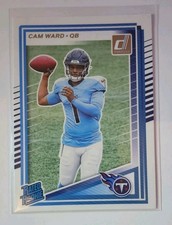 Cam Ward Rated Rookie Card 2025 Panini Donruss Football